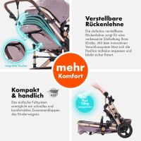 2-in-1 Kombikinderwagen BAMBIMO mit Babywanne & Sportsit