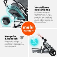 2-in-1 Kombikinderwagen BAMBIMO mit Babywanne & Sportsit