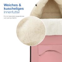 Winterfußsack ALPINO mit Fleece für Kinderwagen &