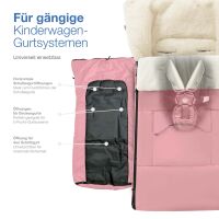 Winterfußsack ALPINO mit Fleece für Kinderwagen &
