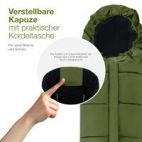 Winterfußsack ARCTICLINE für Kinderwagen & Bu