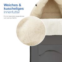 Winterfußsack ALPINO mit Fleece für Kinderwagen &