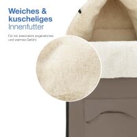 Winterfußsack ALPINO mit Fleece für Kinderwagen &