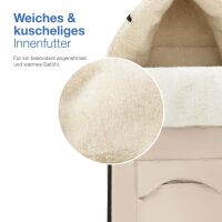 Winterfußsack ALPINO mit Fleece für Kinderwagen &