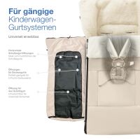 Winterfußsack ALPINO mit Fleece für Kinderwagen &