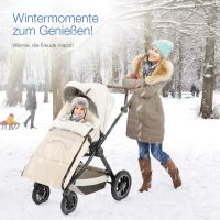 Winterfußsack ALPINO mit Fleece für Kinderwagen &