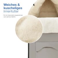 Winterfußsack ALPINO mit Fleece für Kinderwagen &