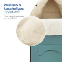 Winterfußsack ALPINO mit Fleece für Kinderwagen &