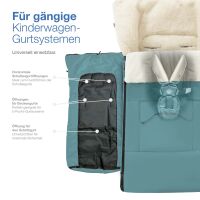 Winterfußsack ALPINO mit Fleece für Kinderwagen &