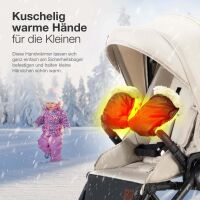 Kinderwagen-Handwärmer ARCTICDUO für kalte Tage &n
