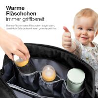 Wickeltasche ALPINO PURE mit Wickelunterlage 5