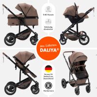 3-in-1 Kombikinderwagen FLEXI-PRO M mit Babyschale – B