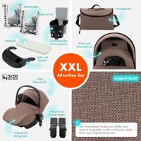 3-in-1 Kombikinderwagen FLEXI-PRO M mit Babyschale – B