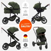 3-in-1 Kombikinderwagen FLEXI-PRO M mit Babyschale – O