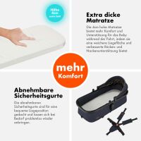 3-in-1 Kombikinderwagen FLEXI-PRO M mit Babyschale – B