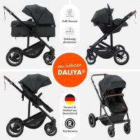 3-in-1 Kombikinderwagen FLEXI-PRO M mit Babyschale – D