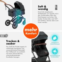 3-in-1 Kombikinderwagen FLEXI-PRO M mit Babyschale – D