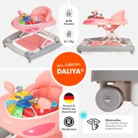 4-in-1 Baby-Lauflernwagen BELLINO mit Spielcenter – Ro