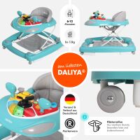 4-in-1 Baby-Lauflernwagen BELLINO mit Spielcenter – Pe