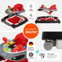 4-in-1 Baby-Lauflernwagen BELLINO mit Spielcenter – Ro