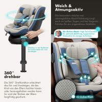 360° i-Size Kindersitz BRAVO mit ISOFIX, 40–150 cm