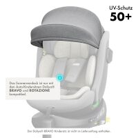 Sonnenverdeck für BRAVO & ROTAZIONE i-Size Kindersi