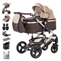 3-in-1 Kombikinderwagen BAMBIMO mit Baby gallery