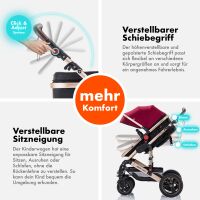 3-in-1 Kombikinderwagen BAMBIMO mit Babyschale, 15-teilig &n
