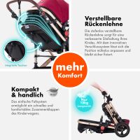 3-in-1 Kombikinderwagen BAMBIMO mit Babyschale, 15-teilig &n