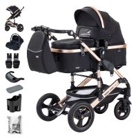 3-in-1 Kombikinderwagen BAMBIMO mit Baby gallery