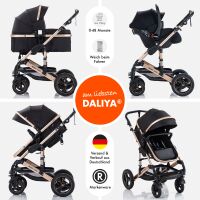 3-in-1 Kombikinderwagen BAMBIMO mit Babyschale, 15-teilig &n