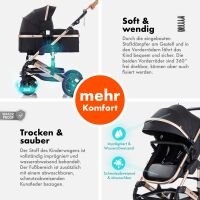 3-in-1 Kombikinderwagen BAMBIMO mit Babyschale, 15-teilig &n