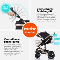 3-in-1 Kombikinderwagen BAMBIMO mit Babyschale, 15-teilig &n