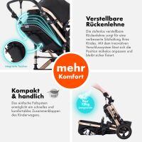 3-in-1 Kombikinderwagen BAMBIMO mit Babyschale, 15-teilig &n