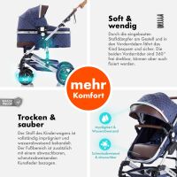 3-in-1 Kombikinderwagen BAMBIMO mit Babyschale, 15-teilig &n