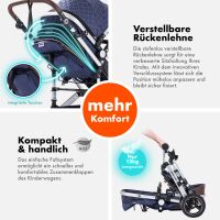 3-in-1 Kombikinderwagen BAMBIMO mit Babyschale, 15-teilig &n