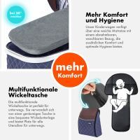 3-in-1 Kombikinderwagen BAMBIMO mit Babyschale, 15-teilig &n