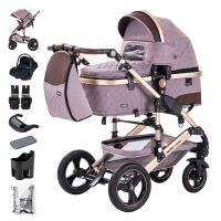 3-in-1 Kombikinderwagen BAMBIMO mit Baby gallery