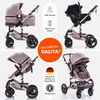 3-in-1 Kombikinderwagen BAMBIMO mit Babyschale, 15-teilig &n