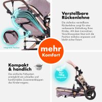 3-in-1 Kombikinderwagen BAMBIMO mit Babyschale, 15-teilig &n
