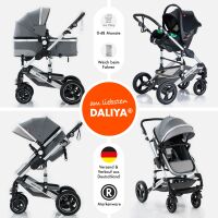 3-in-1 Kombikinderwagen BAMBIMO mit Babyschale, 15-teilig &n