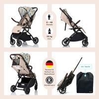 Reisebuggy YOOPI, kompakter Kinderwagen für unterwegs &