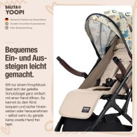 Reisebuggy YOOPI, kompakter Kinderwagen für unterwegs &