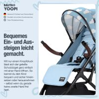 Reisebuggy YOOPI, kompakter Kinderwagen für unterwegs &