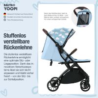 Reisebuggy YOOPI, kompakter Kinderwagen für unterwegs &