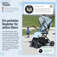 Reisebuggy YOOPI, kompakter Kinderwagen für unterwegs &