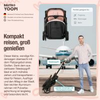 Reisebuggy YOOPI, kompakter Kinderwagen für unterwegs &