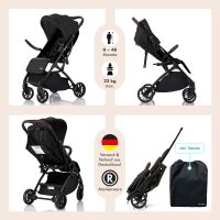 Reisebuggy YOOPI, kompakter Kinderwagen für unterwegs &