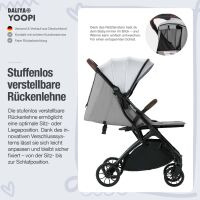 Reisebuggy YOOPI, kompakter Kinderwagen für unterwegs &