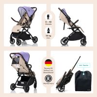 Reisebuggy YOOPI, kompakter Kinderwagen für unterwegs &